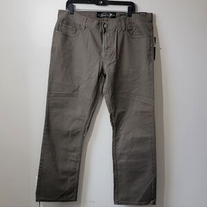 Seven7 Men's Brown Straight Jeans Size 36/30 STRAIGHT